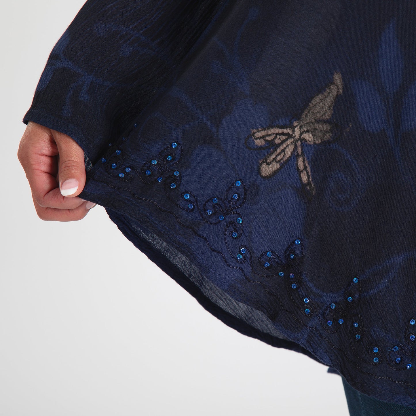 Dragonfly Dance Long Sleeve Tunic