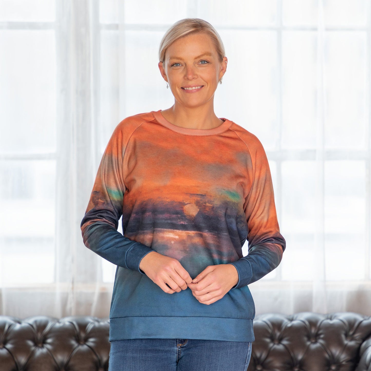 Savannah Sunset Long Sleeve Top