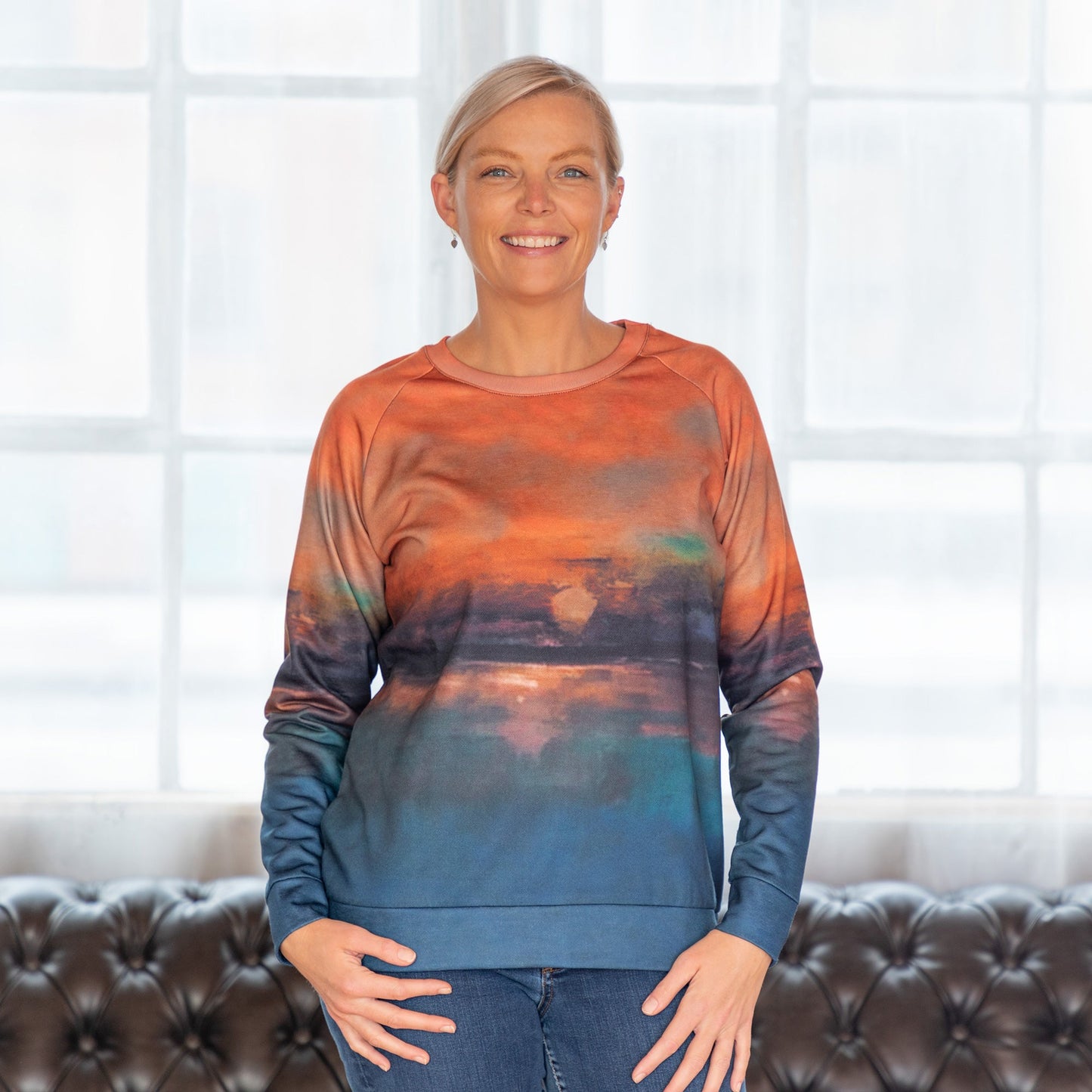 Savannah Sunset Long Sleeve Top
