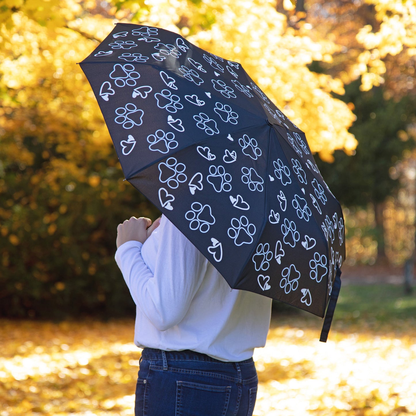Paw Print Magic Color Changing Umbrella