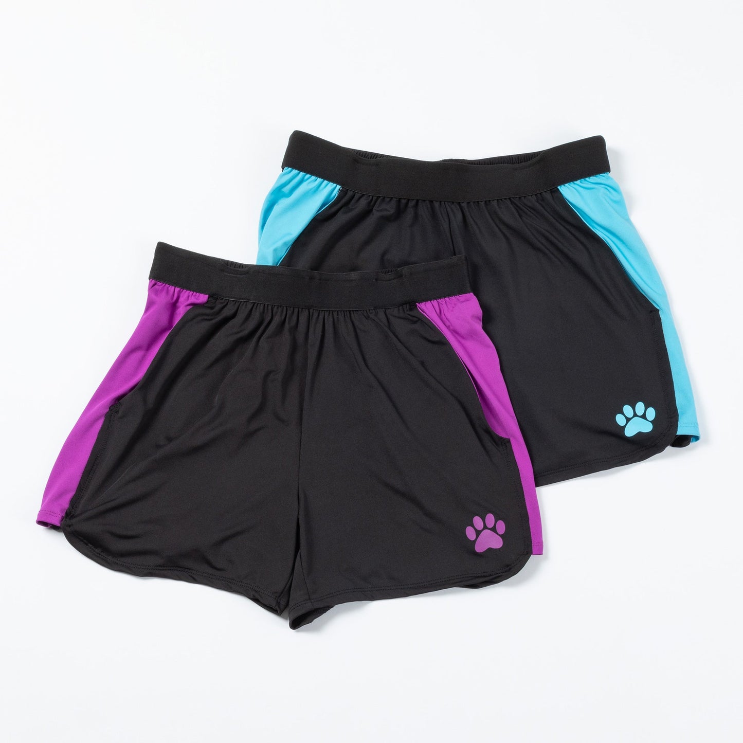 Quick Dry Paw Print Shorts
