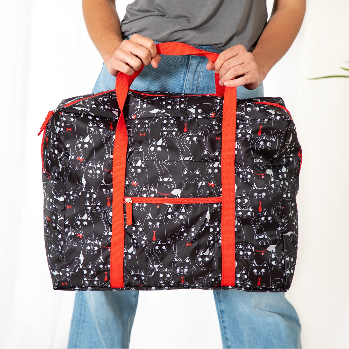 Adventure Awaits Packable Large Duffel Bag