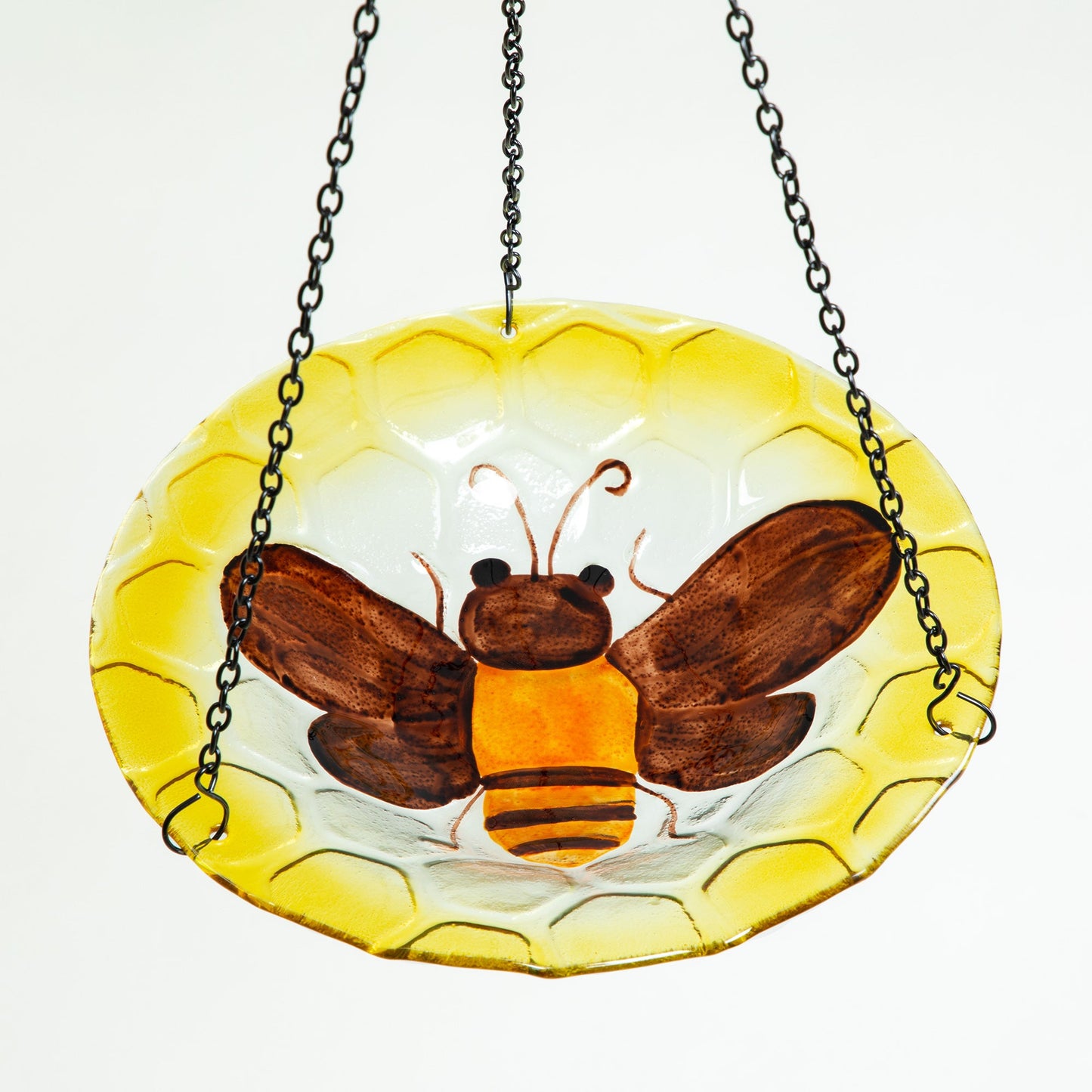 Honeybee Hanging Bird Feeder