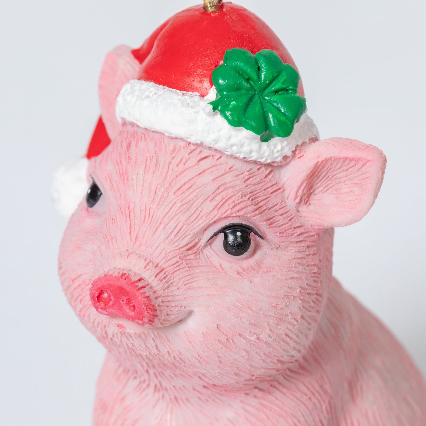 Lucky Pink Pig Ornament