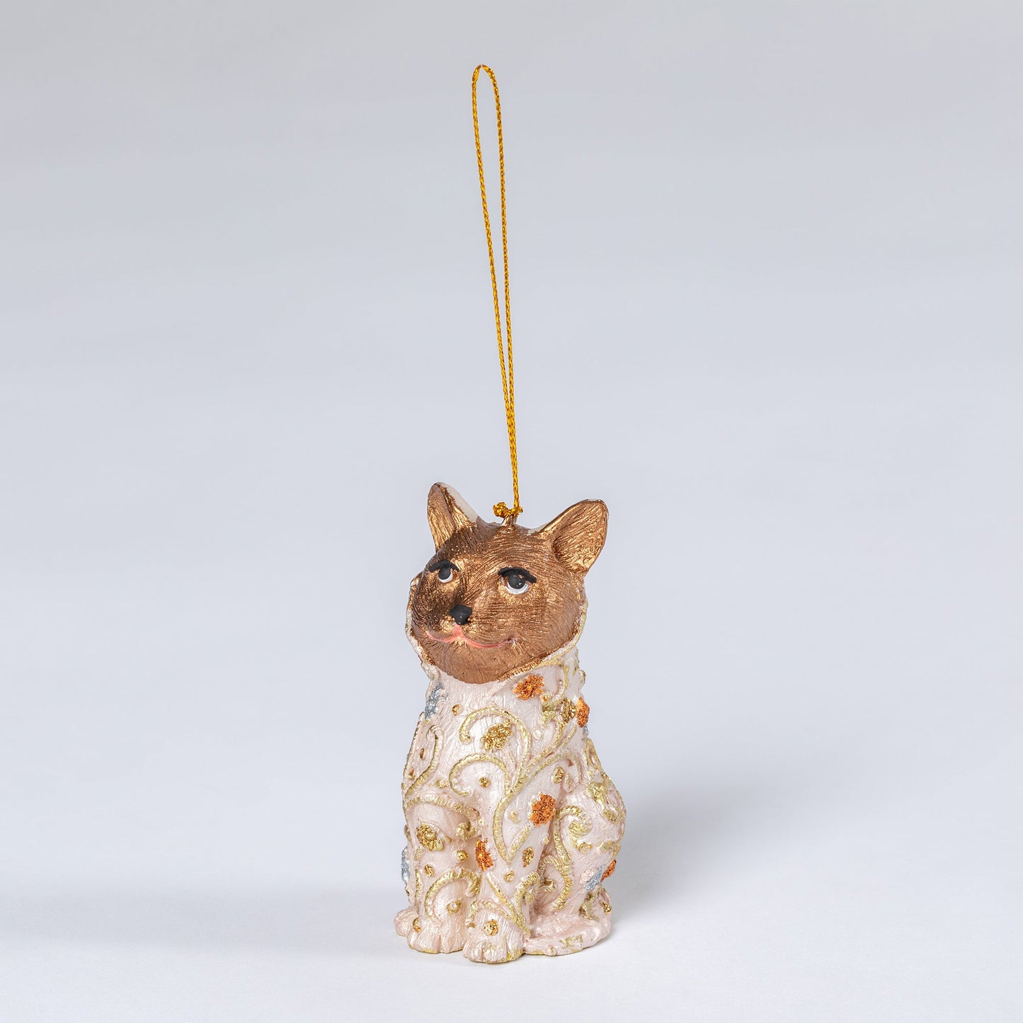 Cute Cat Beaded Ornament