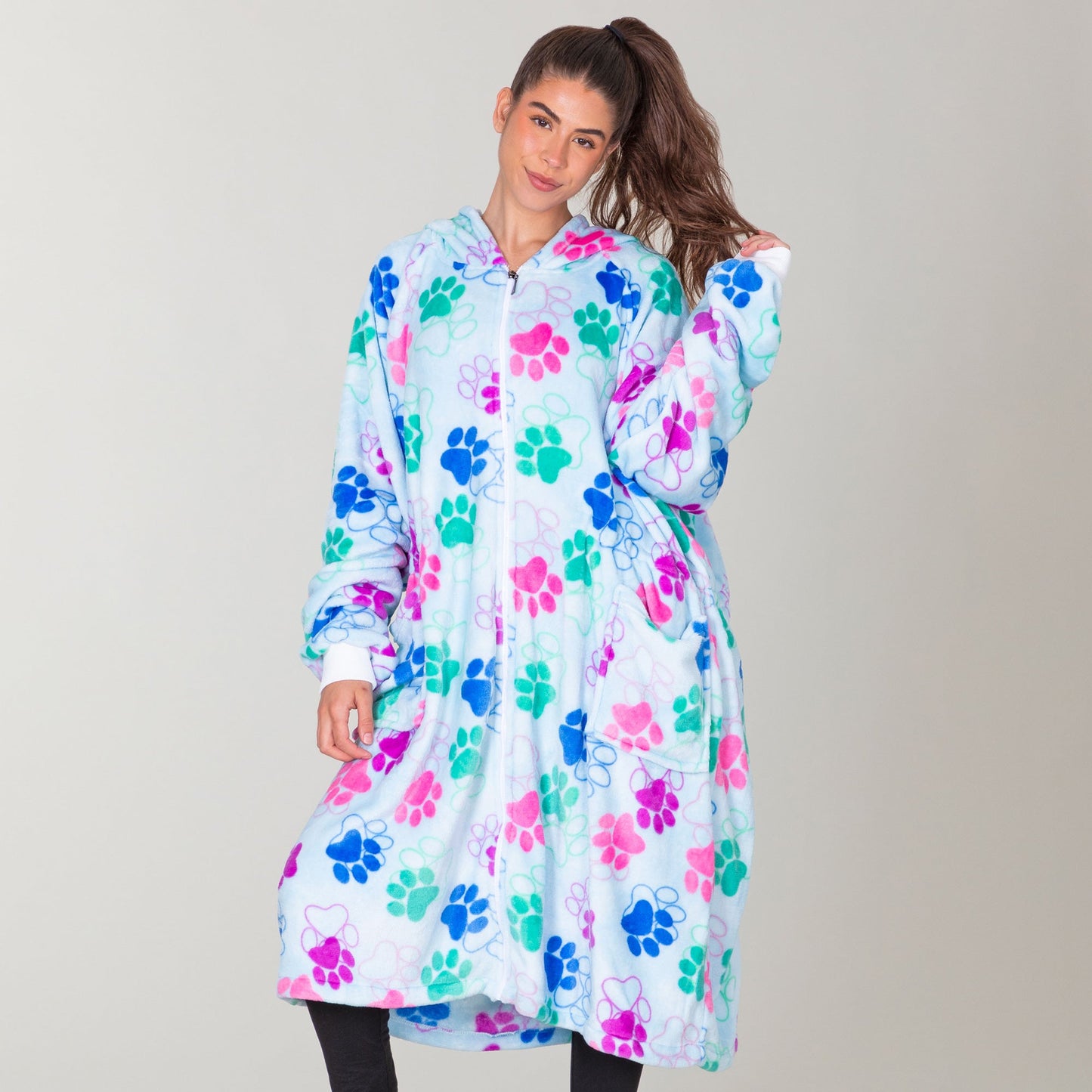 Super Cozy™ Premium Full Zip Oversized Blanket Hoodie