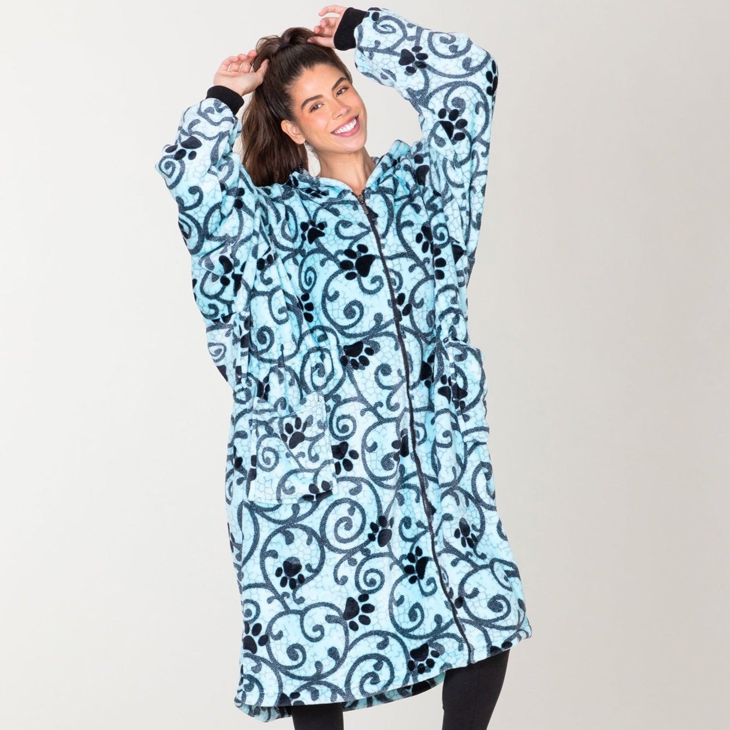 Super Cozy™ Premium Full Zip Oversized Blanket Hoodie