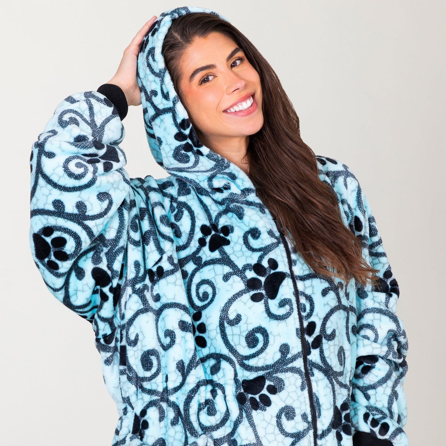 Super Cozy™ Premium Full Zip Oversized Blanket Hoodie