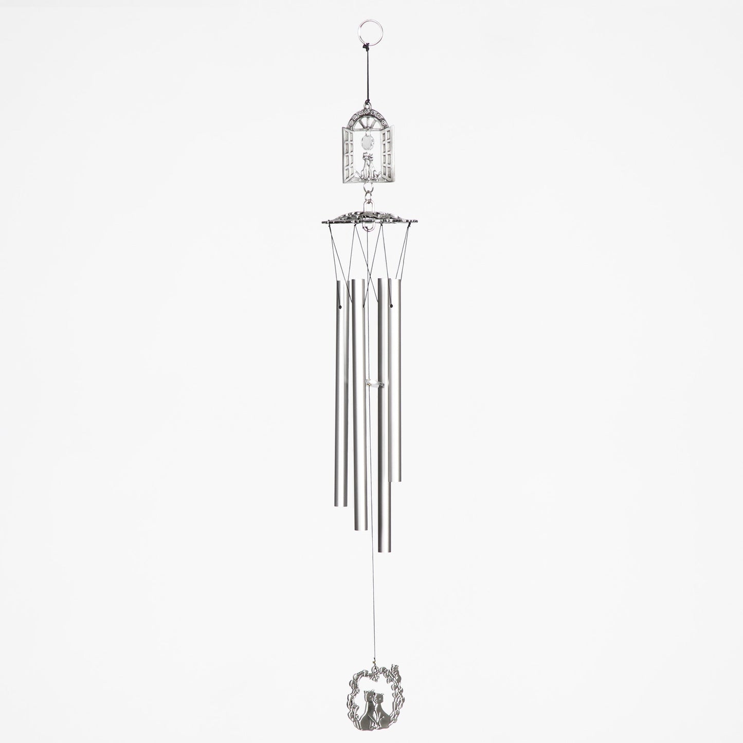 Animal Love Pewter Chimes