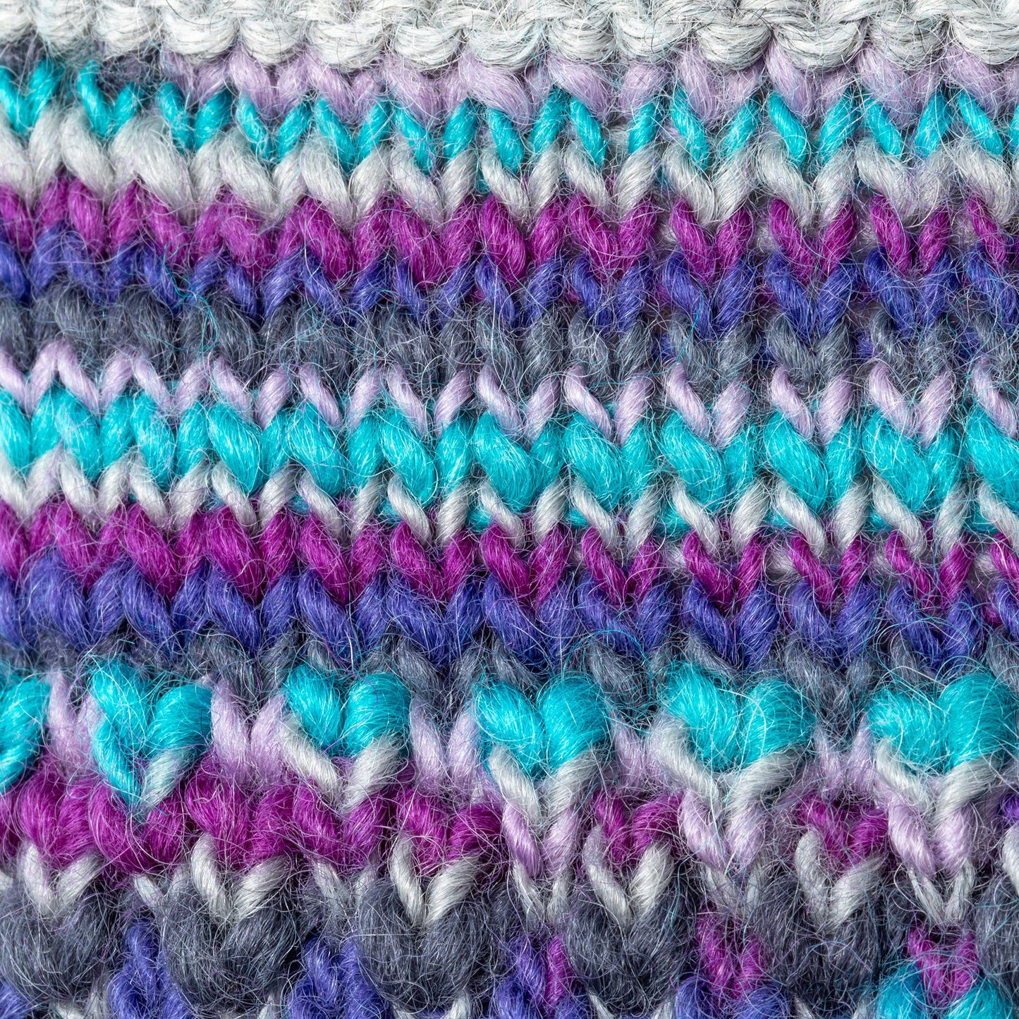 Splash of Color Alpaca Fingerless Mittens
