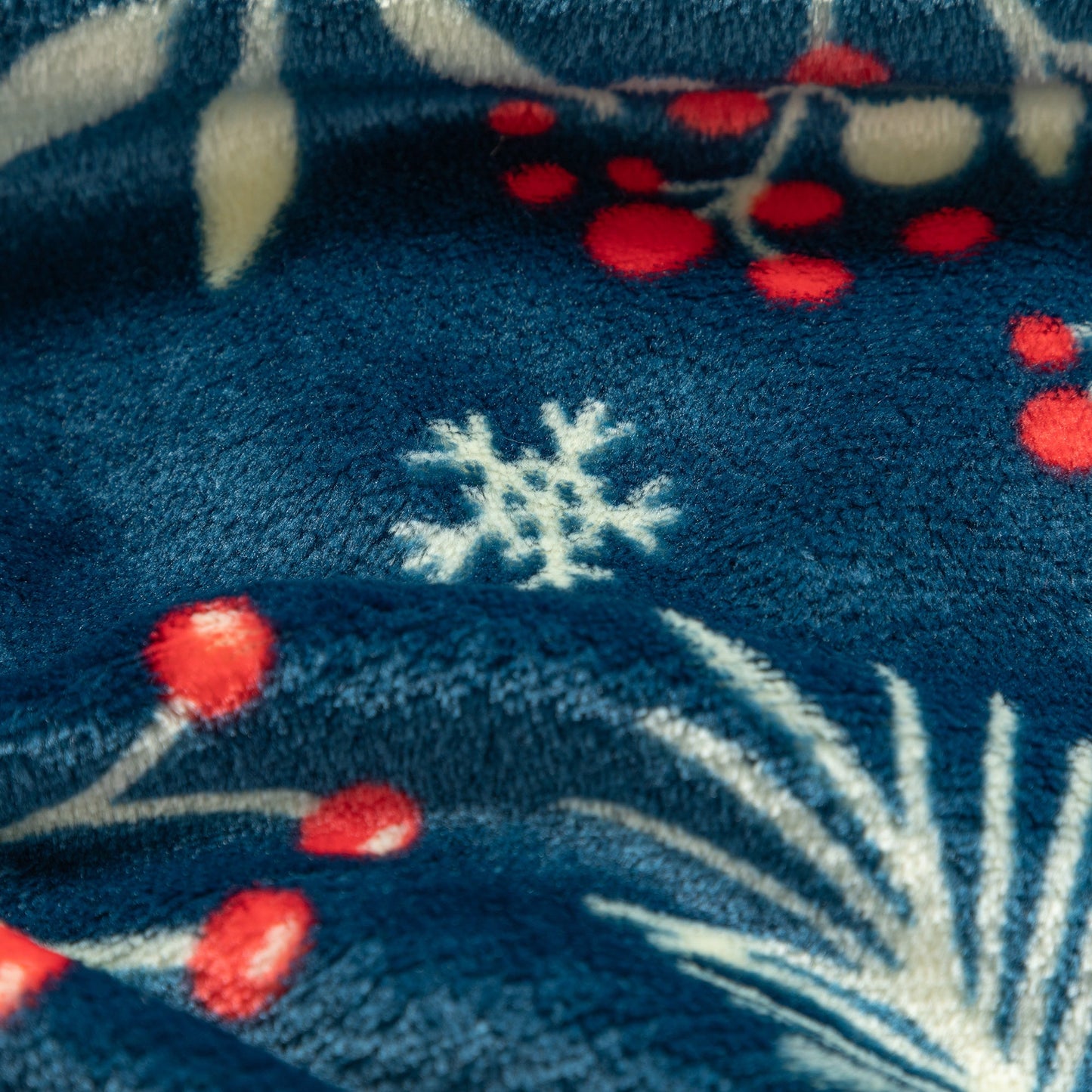 Super Cozy™ Fleece Paw Print Throw Blanket