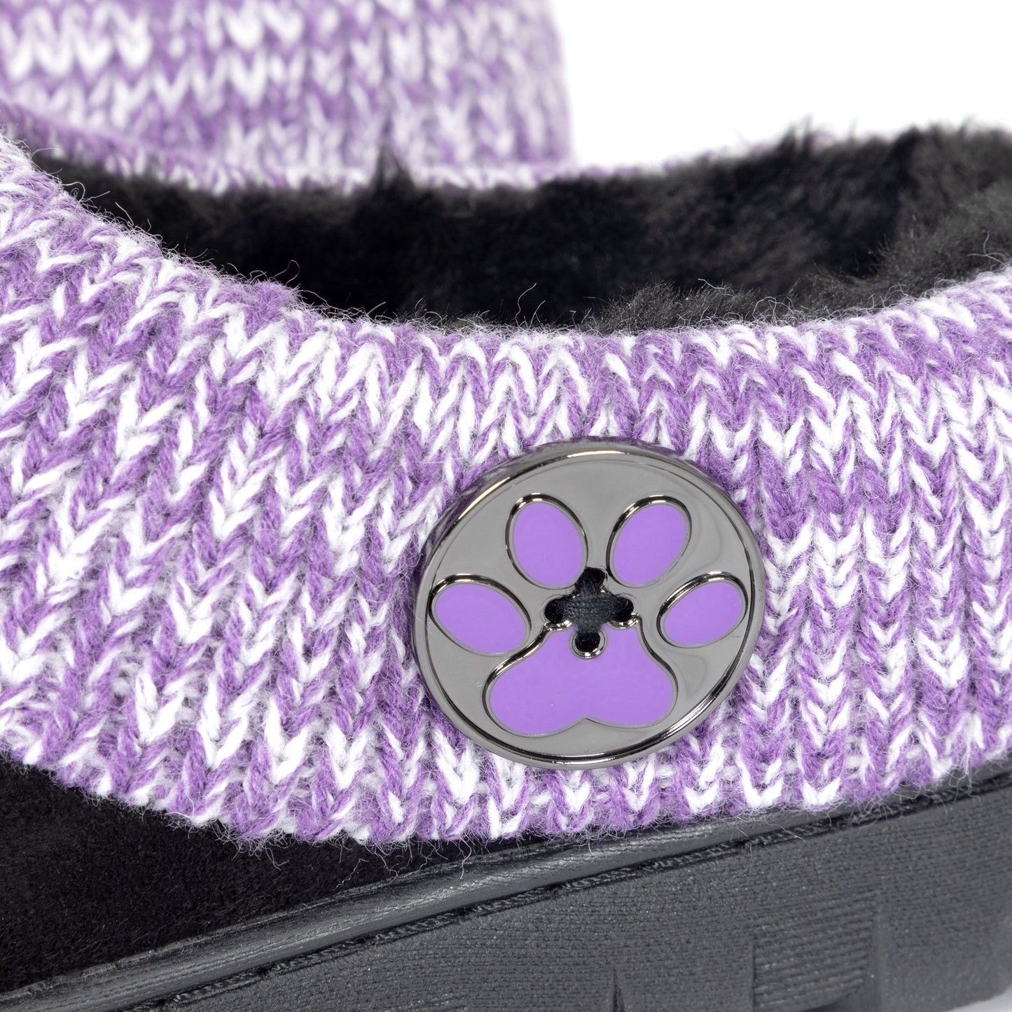 Purple Paw Comfy Clog Slipper Shoes