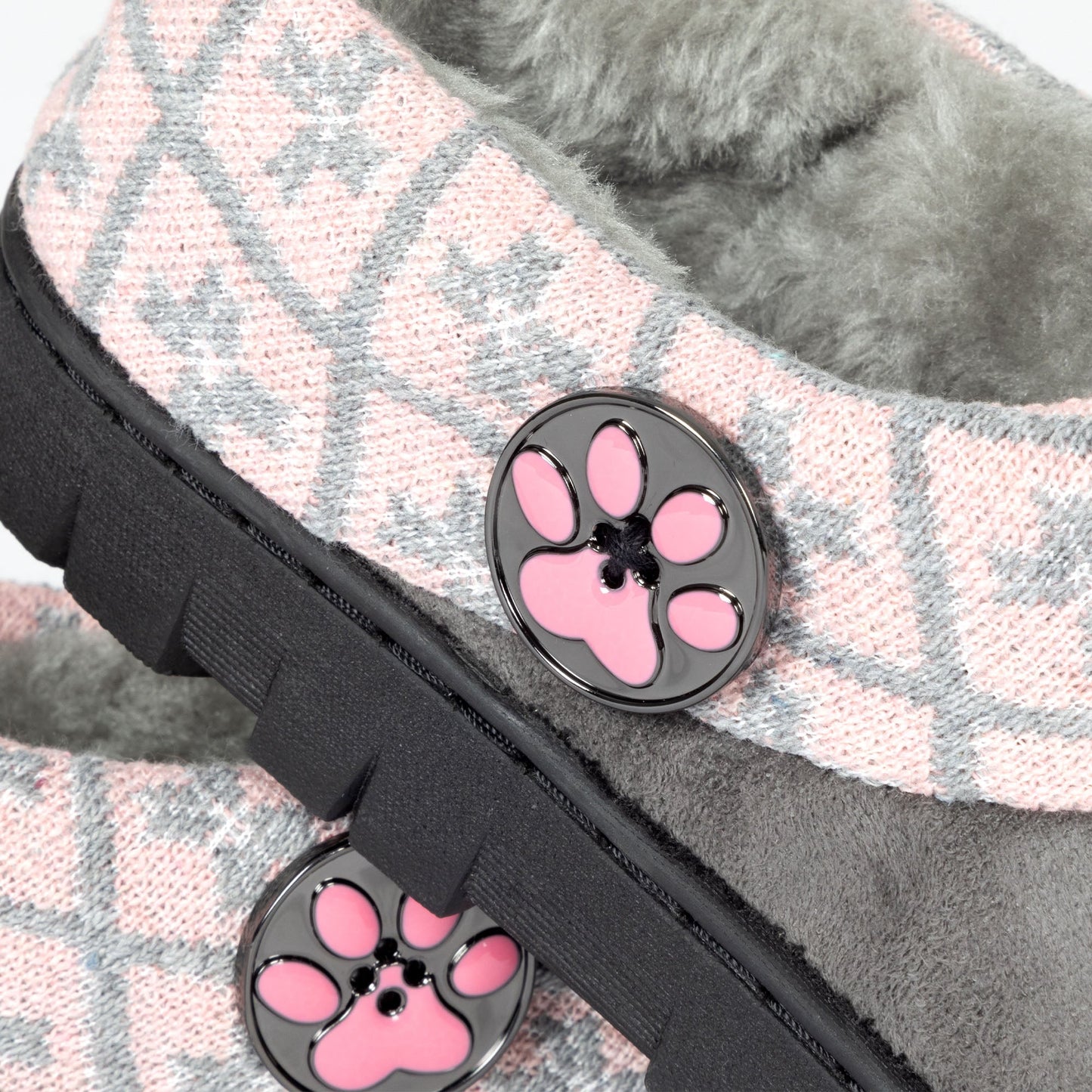 Purple Paw Comfy Clog Slipper Shoes