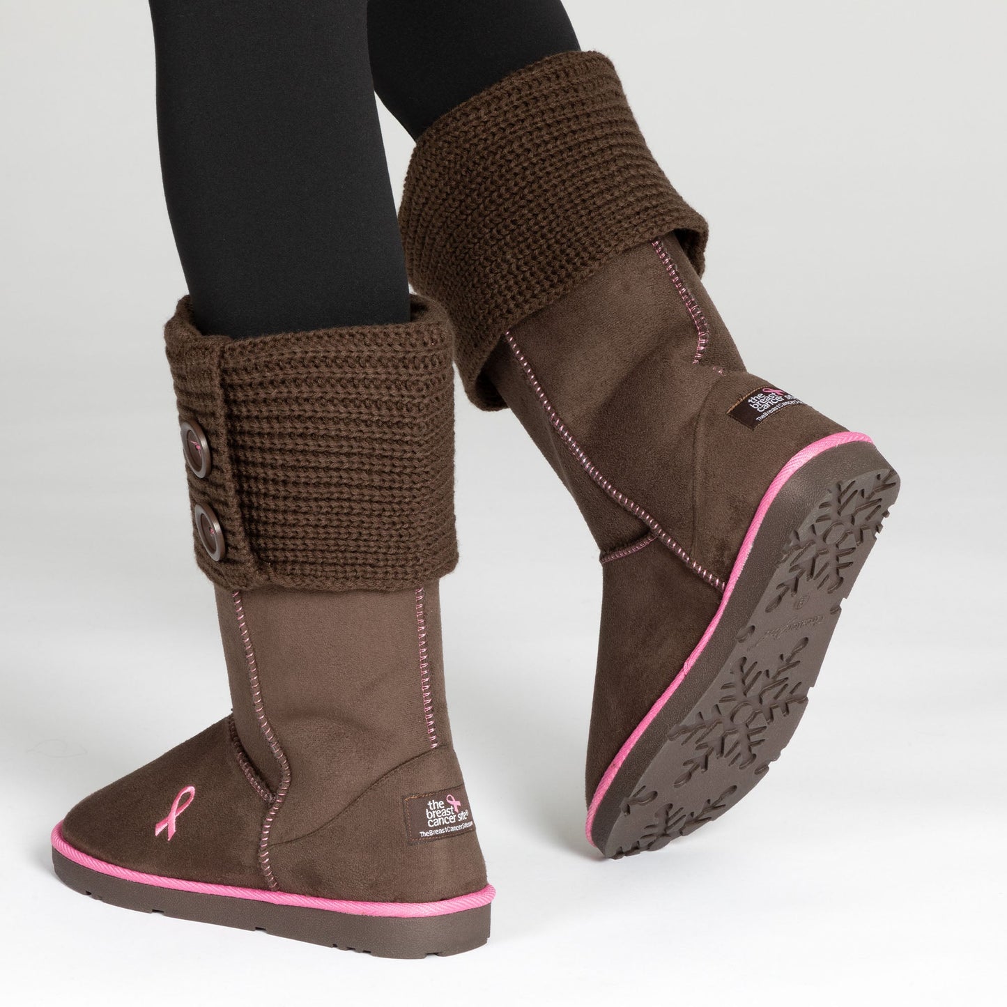Path To Pink™ Ribbon Sweater Boots