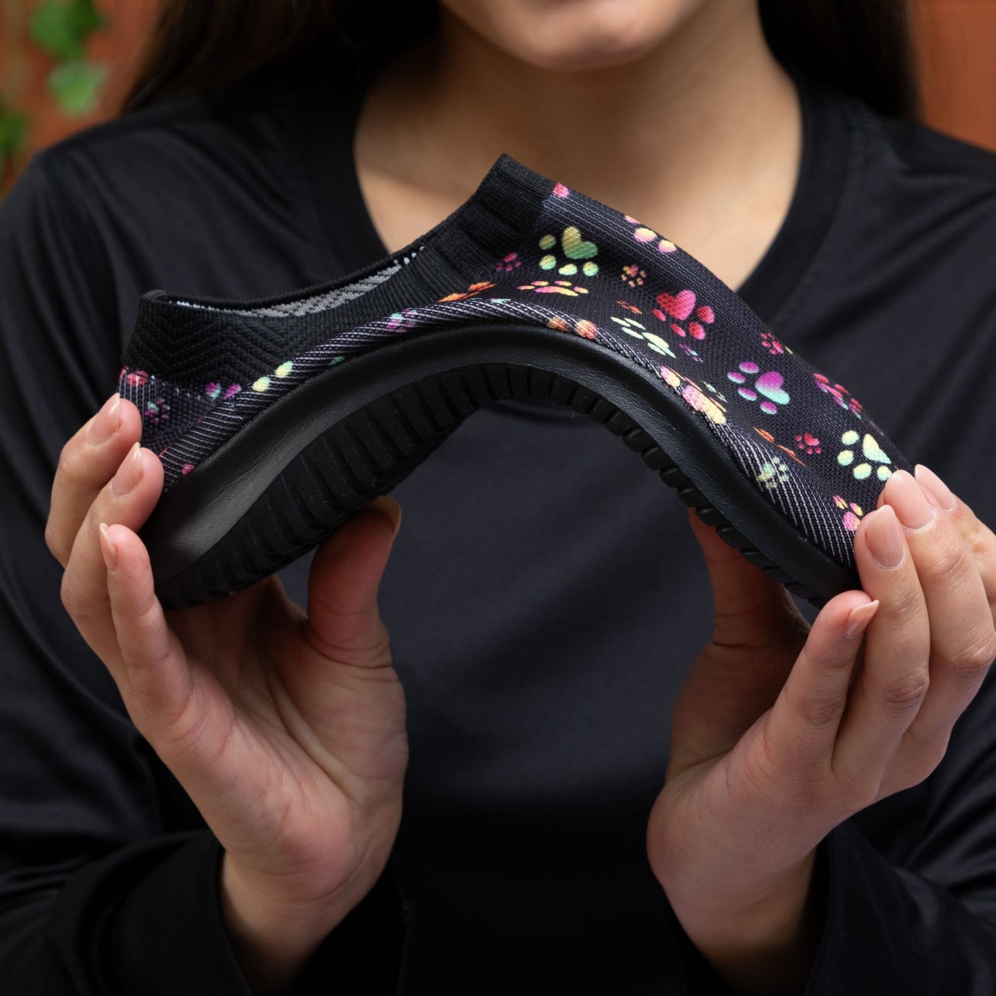 Purple Paw Flex Walking Shoes