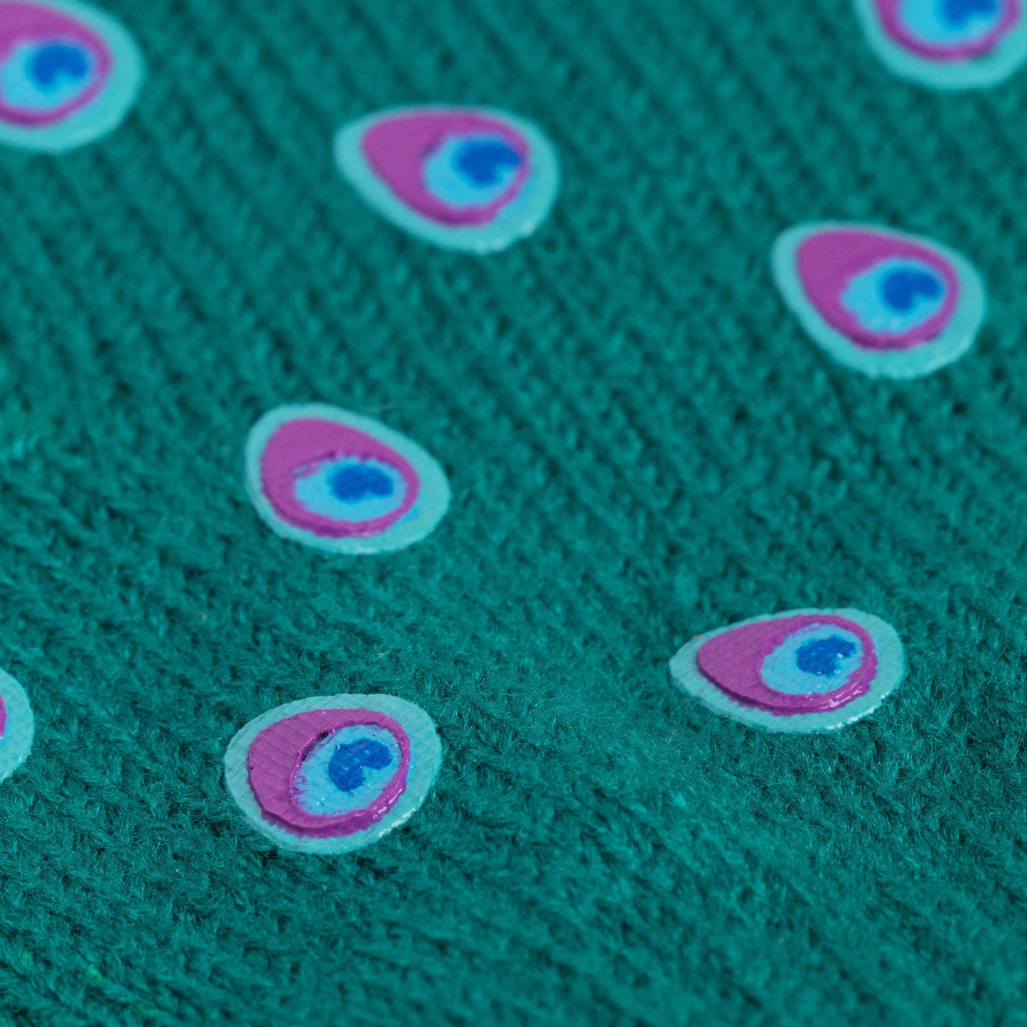 Peacock Print Touch Screen Gloves!