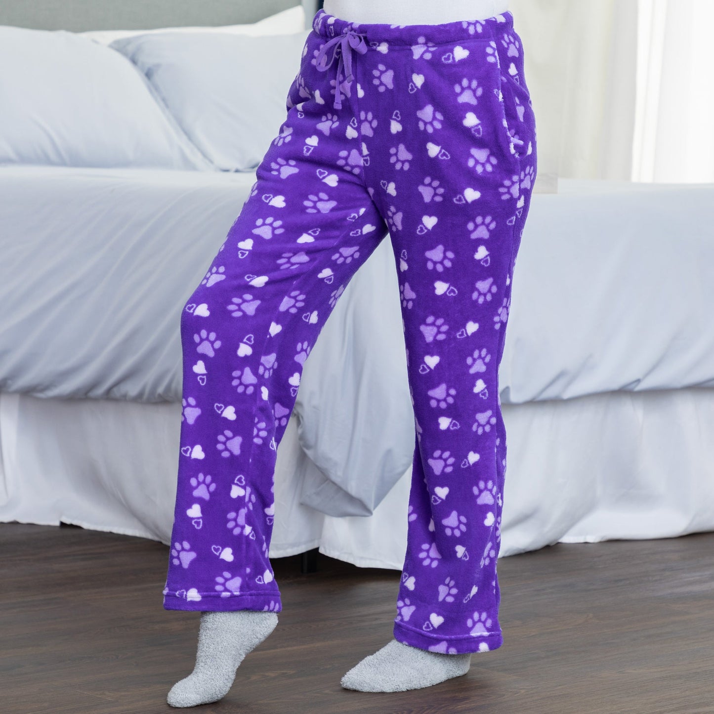 Super Cozy™ Paw Print Lounge Pants