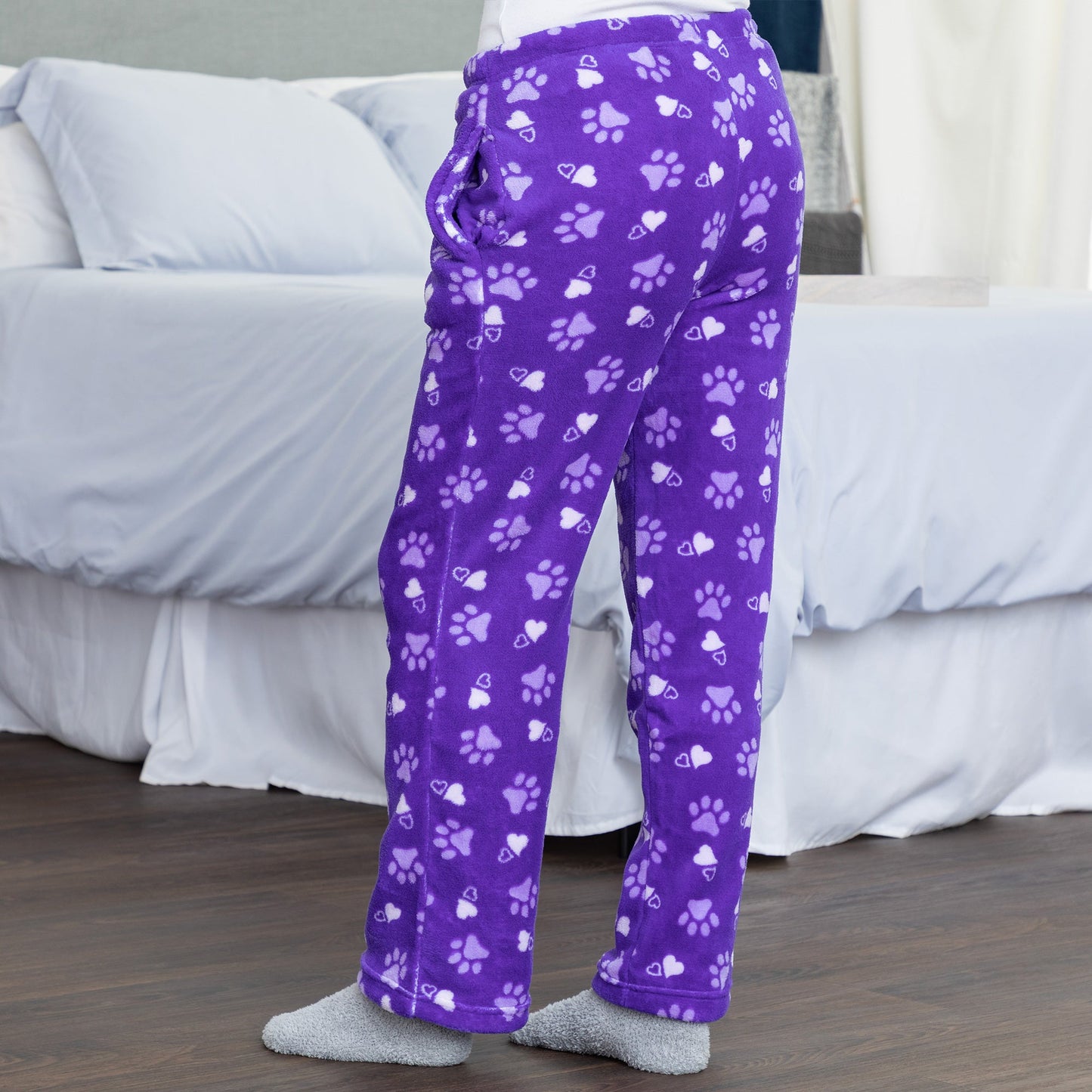 Super Cozy™ Paw Print Lounge Pants