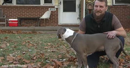 Hero Dog Saves Owner From Kansas House Fire