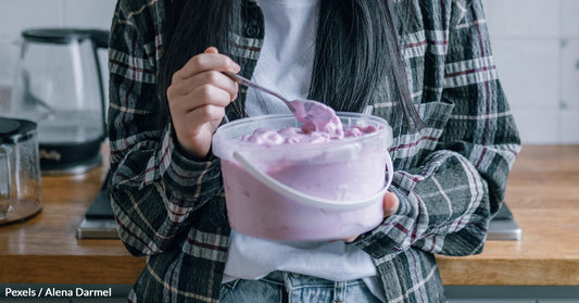 Pregnant Woman Shamed For Eating Ice Cream Straight Out Of The Tub