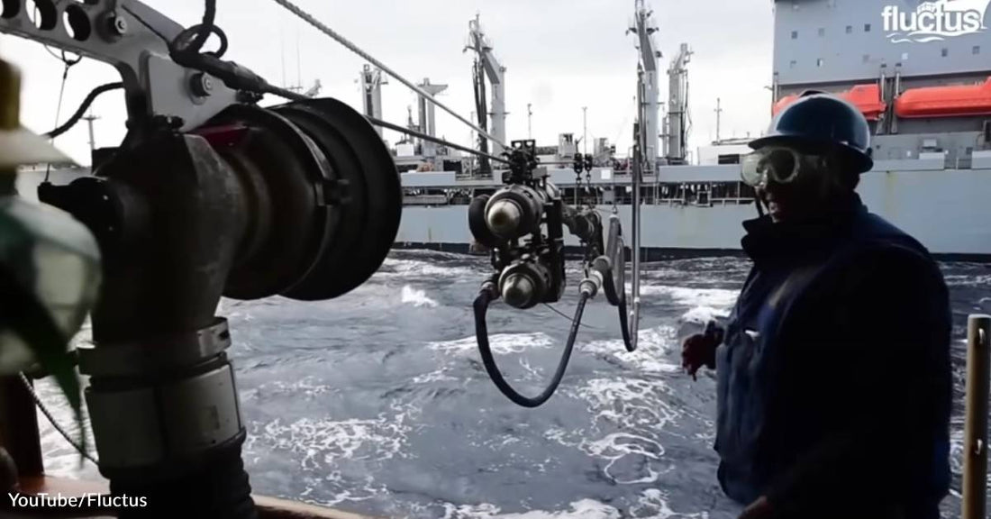 Underway Replenishment At Sea: UNWREP