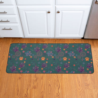 Fields of Flowers & Paws Floor Runner