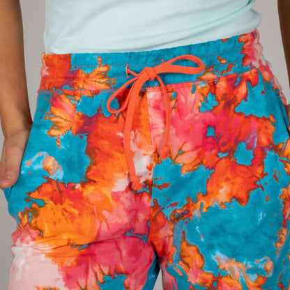 Tie-Dye Cuffed Sweatpants