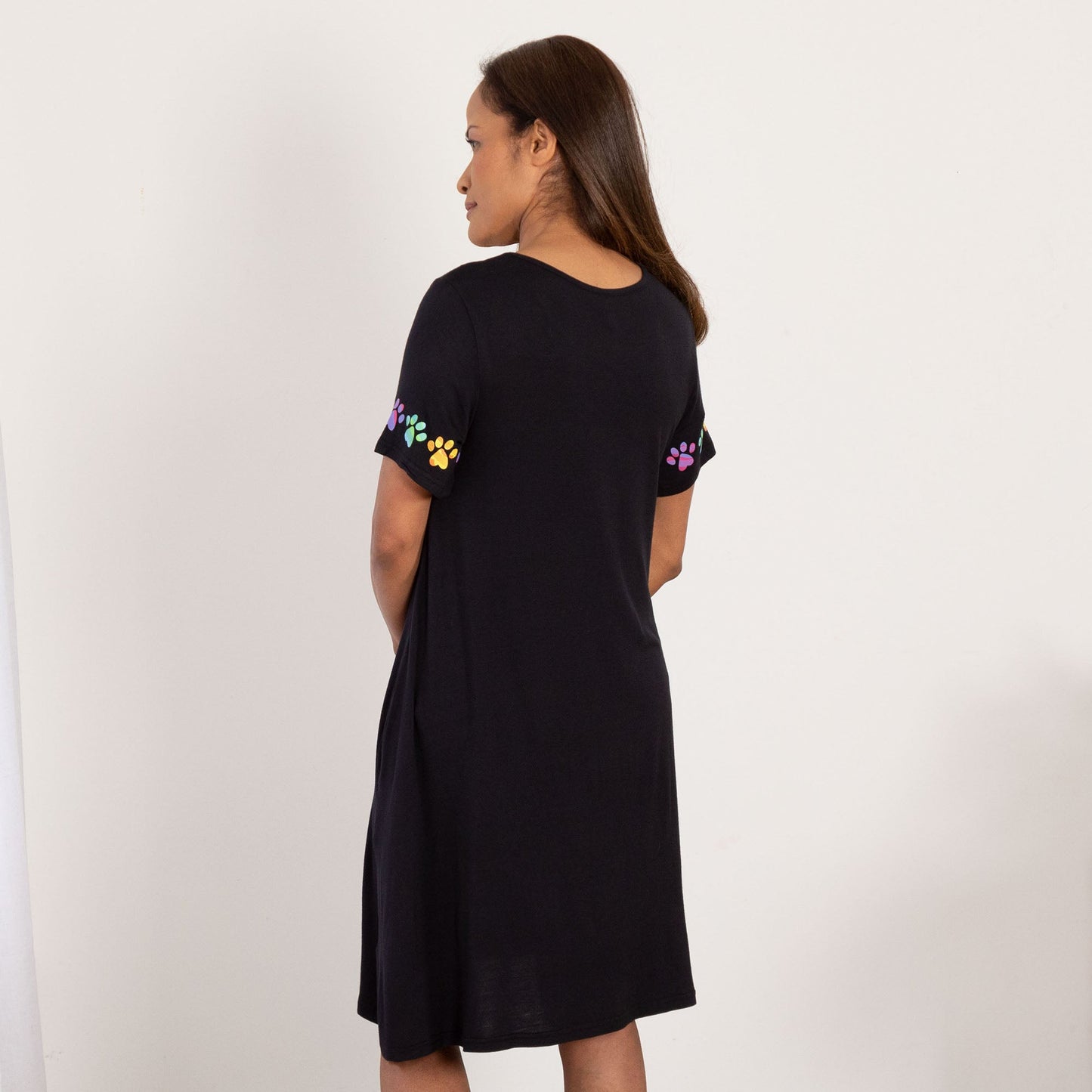 Celebration Paws T-Shirt Dress