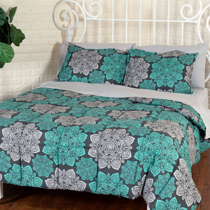 Mandala Paws 7-Piece Microfiber Comforter Set