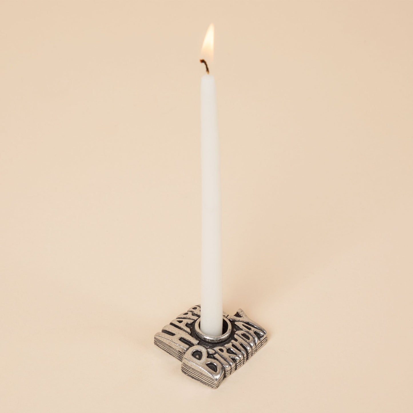 Happy Birthday Mini Candle Holder