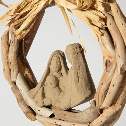 Handmade Recycled Driftwood Christmas Ornament | Fair Trade