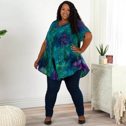 Peacock Love Tunic