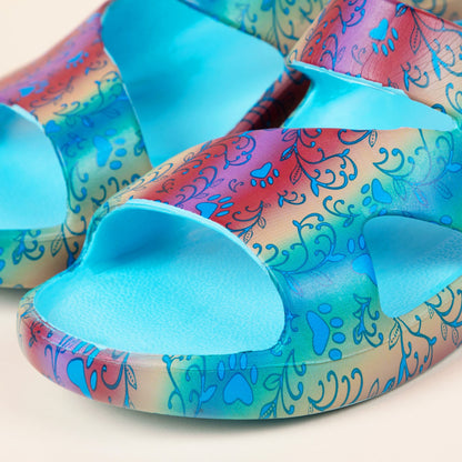 Positively Inspired Slide Sandals