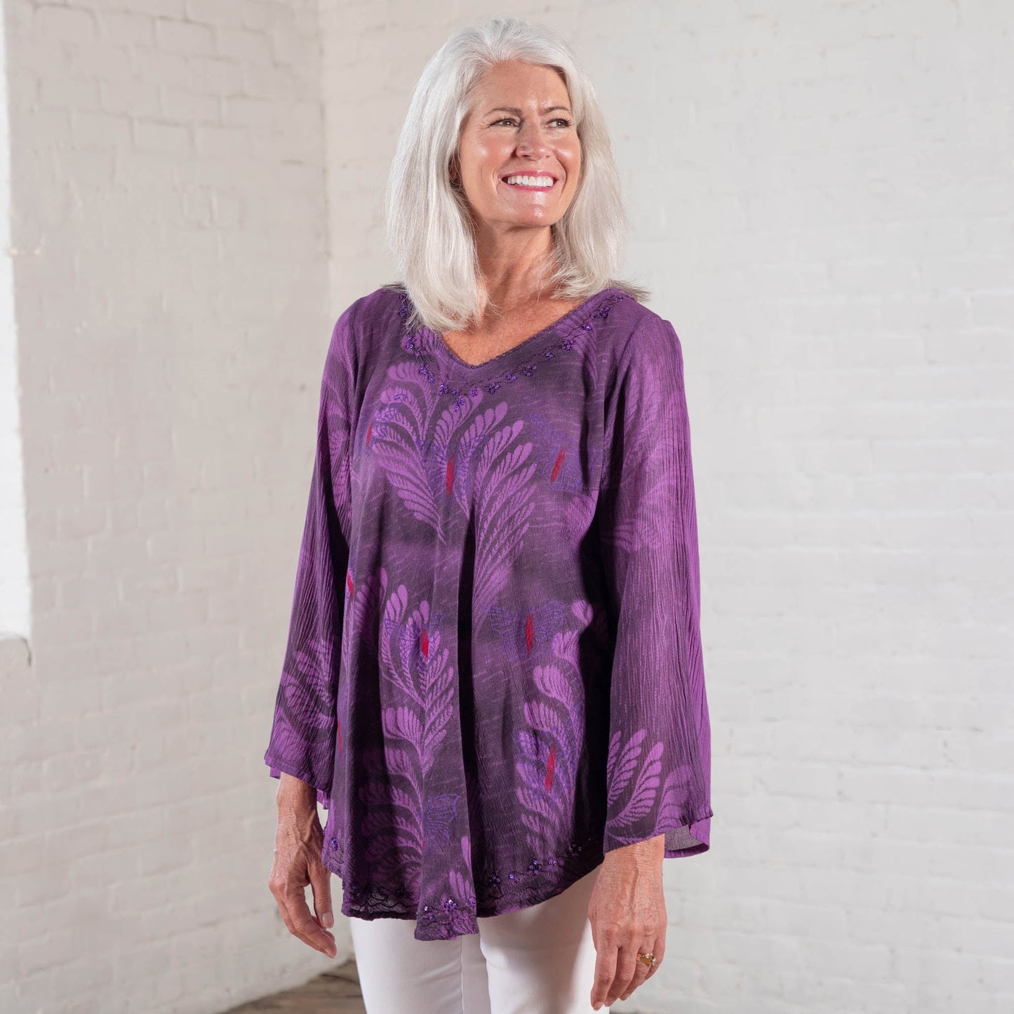 Free Spirit Long Sleeve Tunic