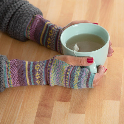 Peruvian Alpaca Wool Fingerless Mittens