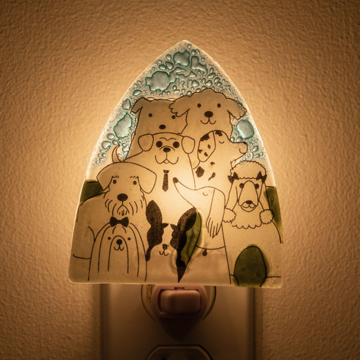 All Over Pets Recycled Glass Nightlight