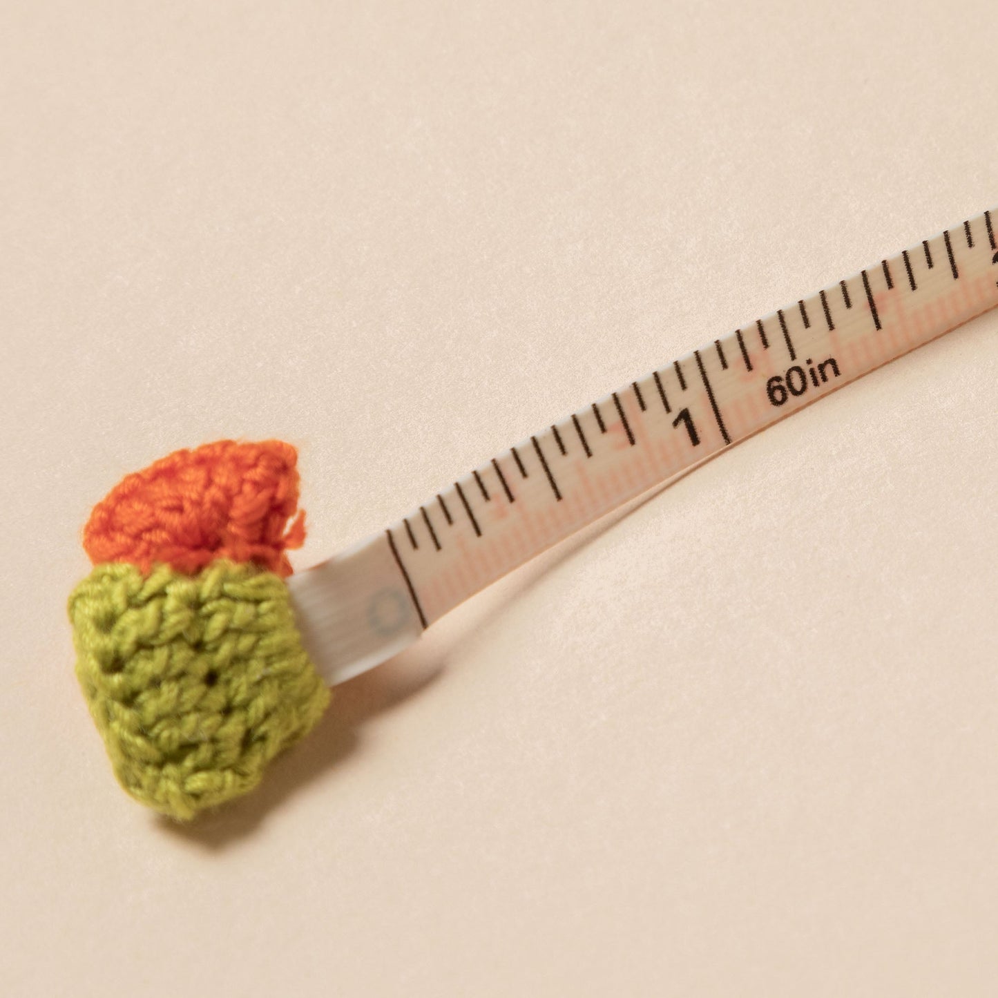 Tape Measure with Crocheted Cover