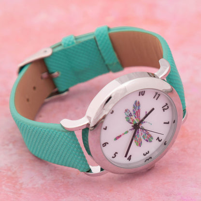 Dazzling Dragonfly Quartz Watch!