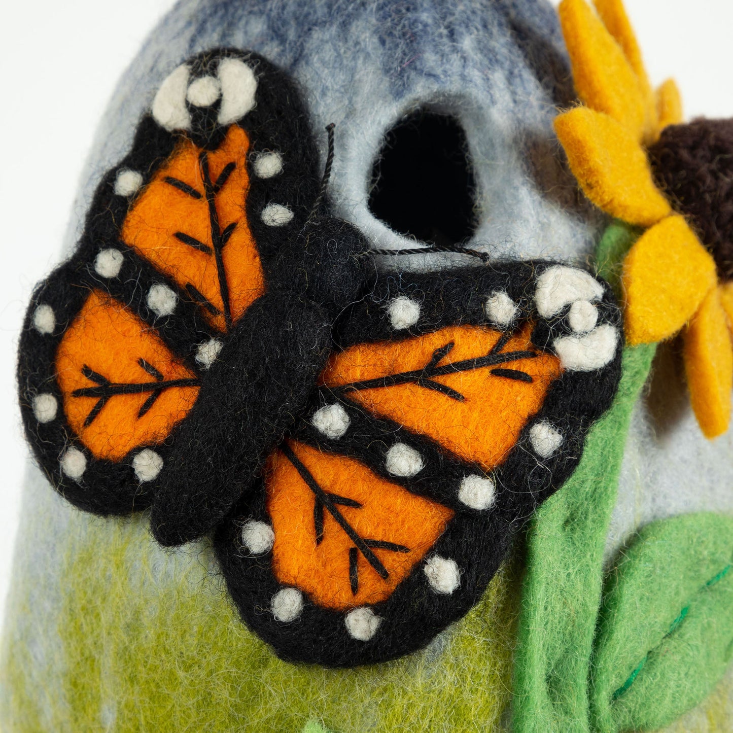 Hand-Felted Birdhouse