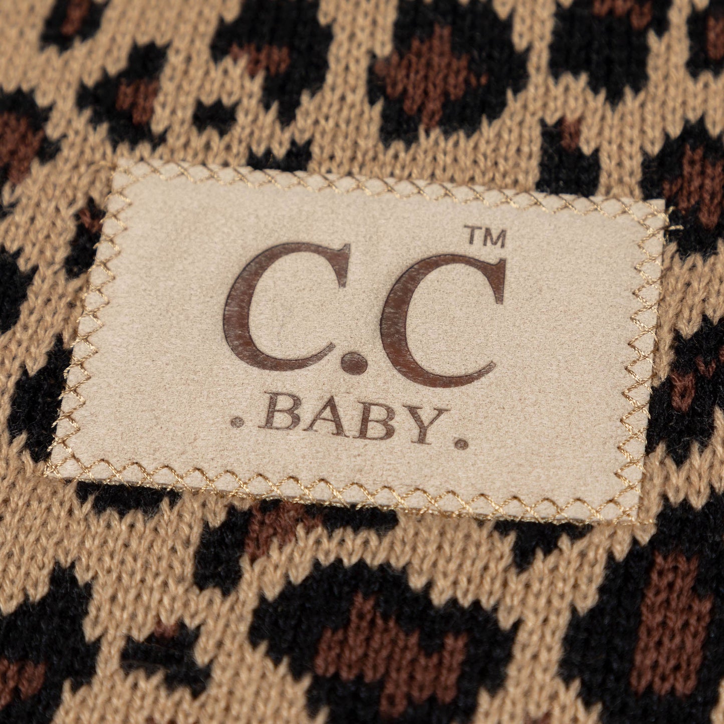 C&C&trade; Home Leopard Knit Baby Blanket