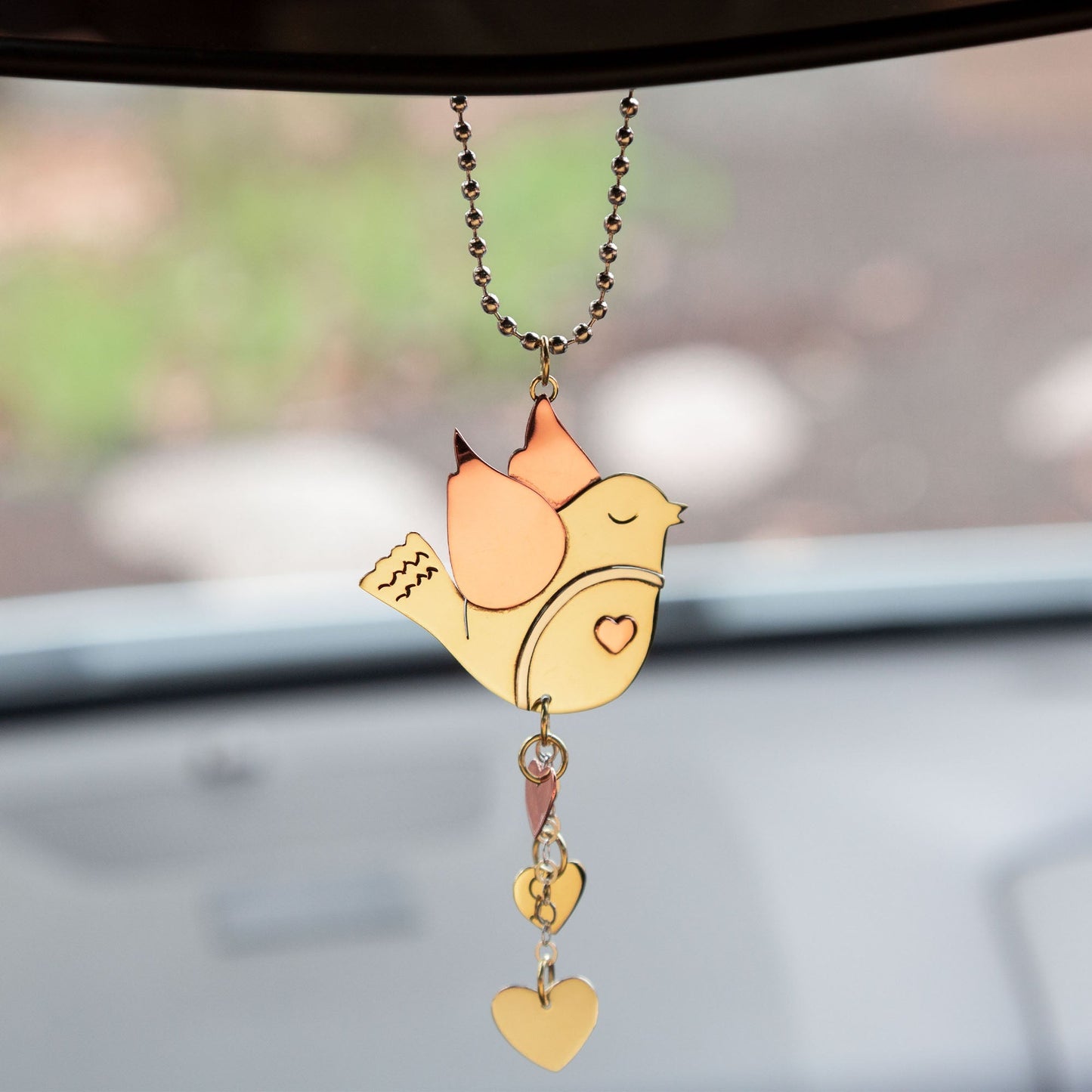 Wildlife Wonder Mixed Metal Car Charm