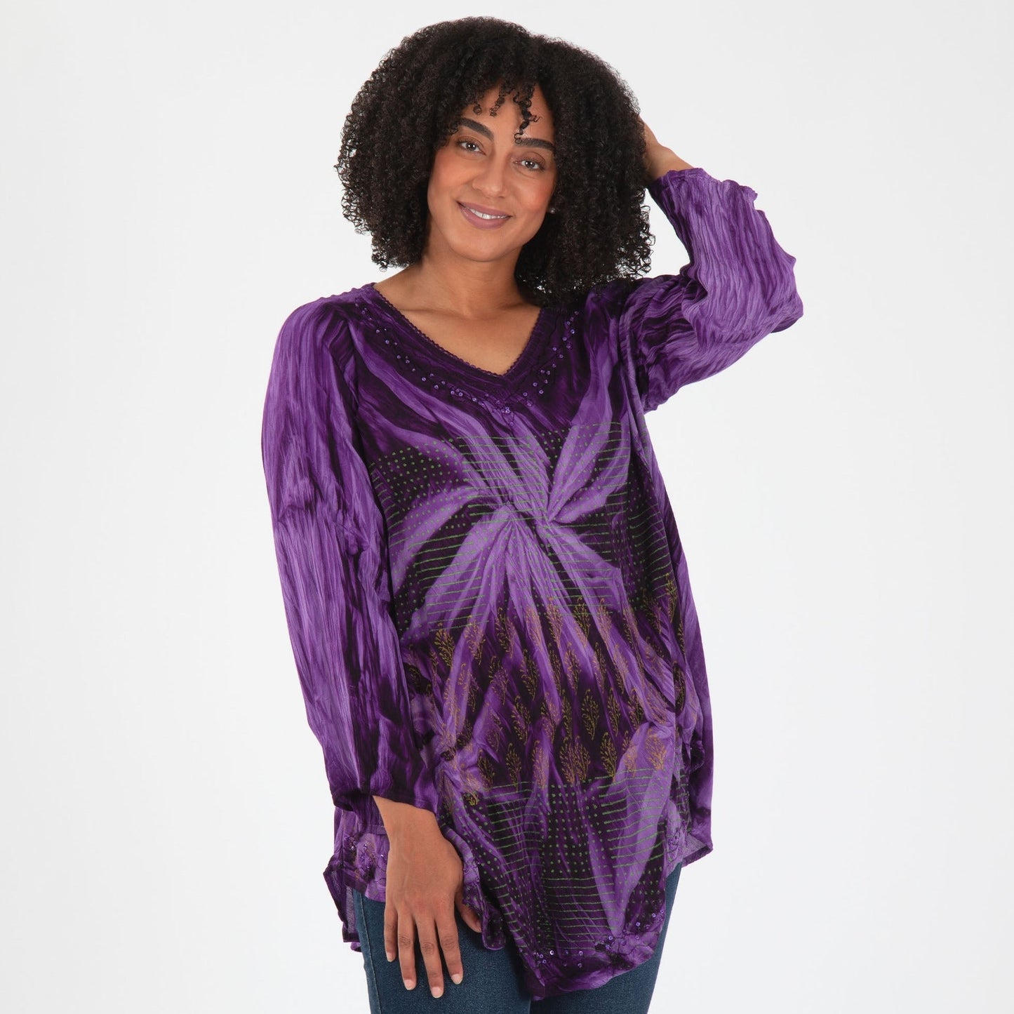 Morning Glory Long Sleeve Top