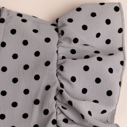 Polka Dot Maxi¬†Wrap¬†Dress