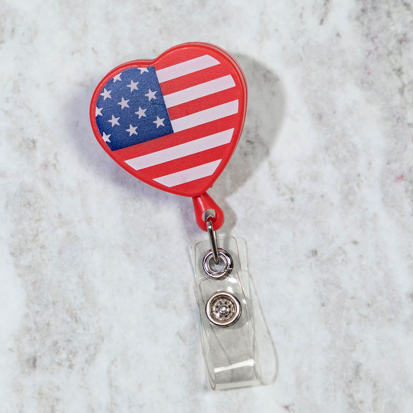 Heart & Flag Lanyard!