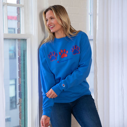 Champion&reg; Eco Powerblend Paw Sweatshirt