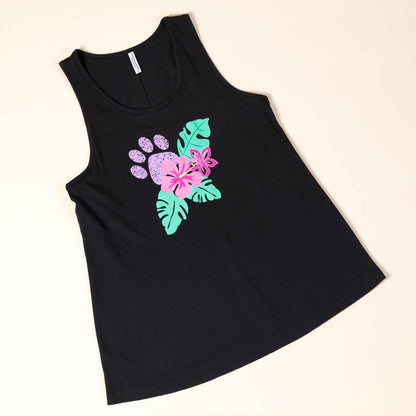 Tropical Paw Tank Top