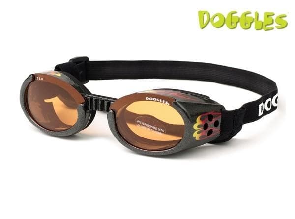 Racing Flames Doggles ILS Protective Dog Eyewear