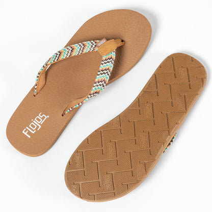 Flojos&reg; Juno Weave Flip Flops