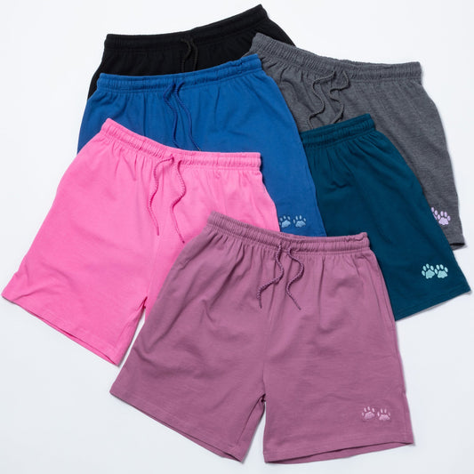 Purple Paw Women's Casual Shorts