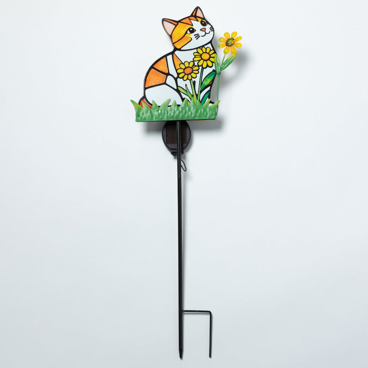 Pets & Angels Colorful Mosaic Solar Garden Stake Light
